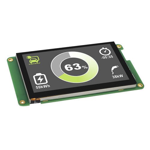 Блок индикации 5" - LMT050DNCFWU-NEC - TOPWAY LCD - TFT LCD / с емкостным сенсорным экраном / цветной