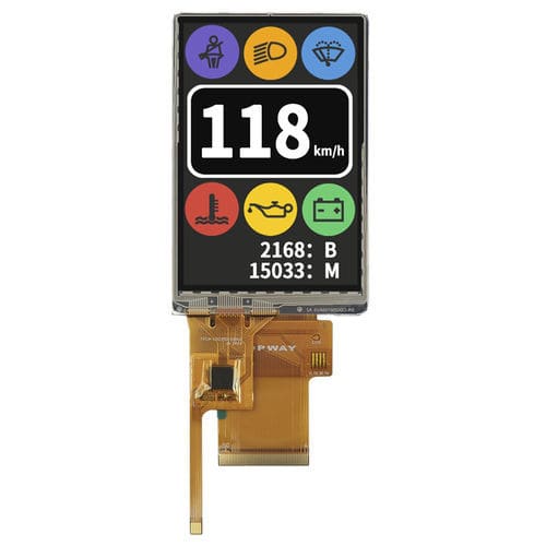 Блок индикации TFT LCD - LMT035DNJFWD-NND - TOPWAY LCD - с емкостным сенсорным экраном / цветной / 480x320