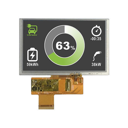 Блок индикации TFT LCD - LMT050DNCFWU-NNA - TOPWAY LCD - с резистивным сенсорным экраном / цветной / 800x480