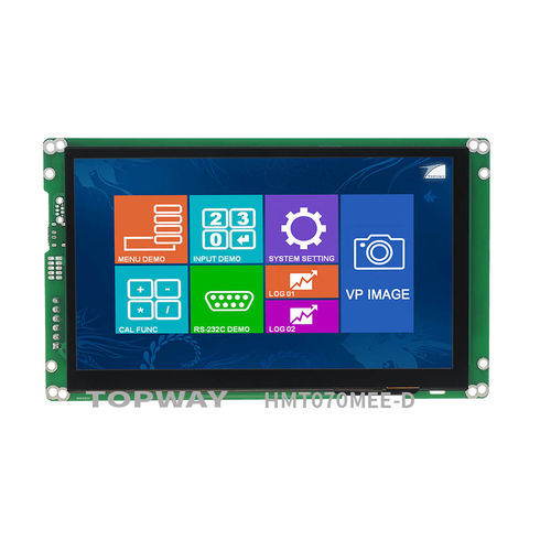Блок индикации LCD - HMT070MEE-D - TOPWAY LCD - с емкостным сенсорным экраном / цветной / 1024x600