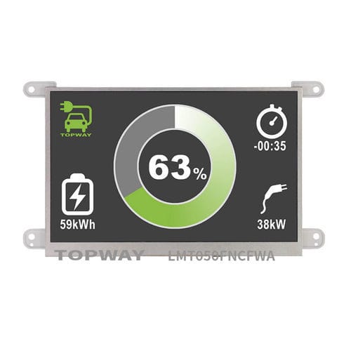 Блок индикации TFT LCD - LMT050FNCFWA - TOPWAY LCD - цветной / графический / 800x480