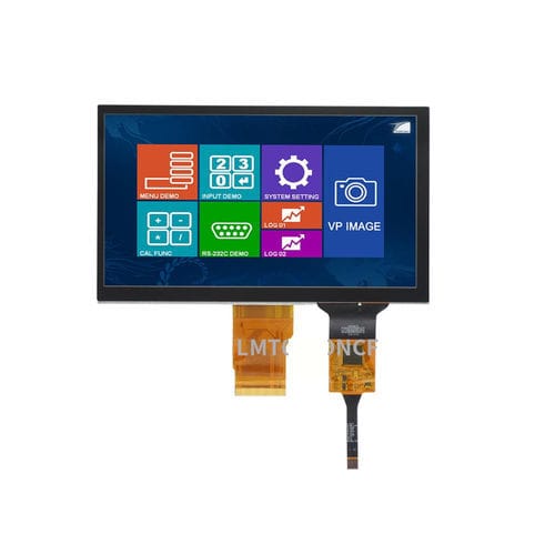 Сенсорный блок индикации - LMT070DNCFWD-NND-2 - TOPWAY LCD - с емкостным сенсорным экраном / цветной / 800x480