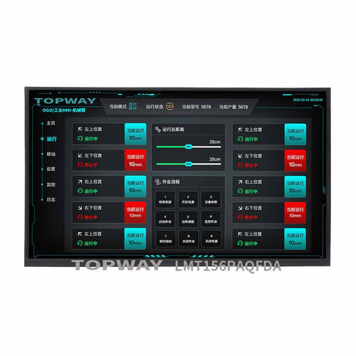 Блок индикации TFT LCD - LMT156PAQFDA - TOPWAY LCD - цветной / 1920x1080 / Full HD