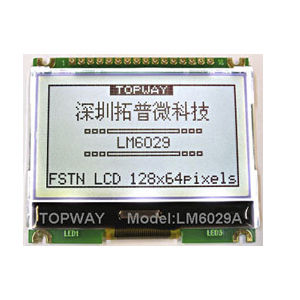 Блок индикации LCD - LM6029ACW - TOPWAY LCD - графический / 128x64 / компактный