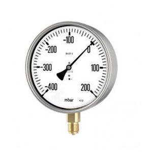 Аналоговый манометр - KP160 - Manometer Preiss EMPEO-KBM OHG - резьбовой / из нержавеющей стали / с капсулой