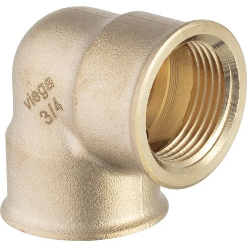 Гидравлический фитинг - Viega GmbH & Co. KG - для газа / резьбовой / изогнутый