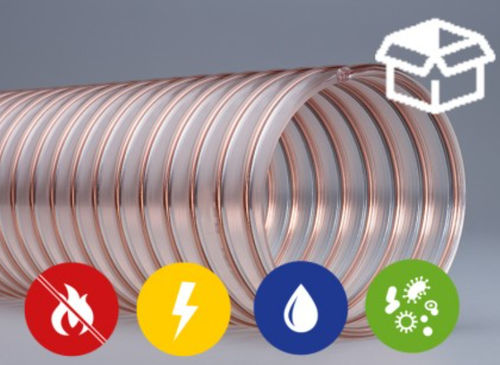 Гибкий шланг для воздуха - SMARTFLEX® 1.4 - SCHAUENBURG Ruhrkunststoff GmbH - из полиуретана / для аспирации / DIN