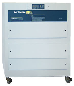 Лабораторный вытяжной шкаф для лабораторий - max. 48 x 30 x 57" | AC FB - AirClean Systems - мобильный