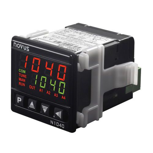 Контроллер температуры двойной светодиодный дисплей - N1040  - Novus Automation - PID / программируемый / с одним контуром