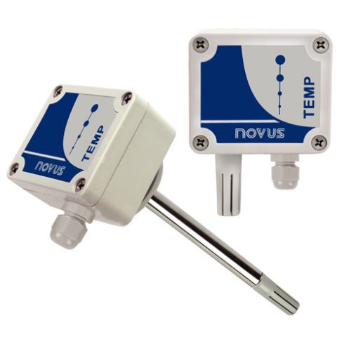 Трансмиттер температуры для монтажа в стену - TEMP series - Novus Automation - на головке зонда / 2 провода / выход по напряжению