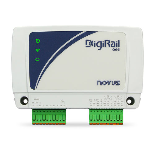 Цифровая система входа / выхода - DigiRail OEE - Novus Automation - аналоговая / Ethernet / ModBUS RTU
