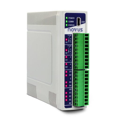 Цифровая система входа / выхода - DigiRail NXProg - Novus Automation - аналоговая / Ethernet / ModBUS RTU