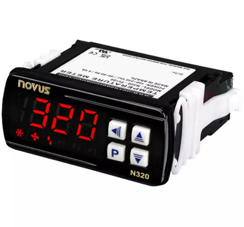 Индикатор для измерения температуры - N320 - Novus Automation - LED / для установки на панель