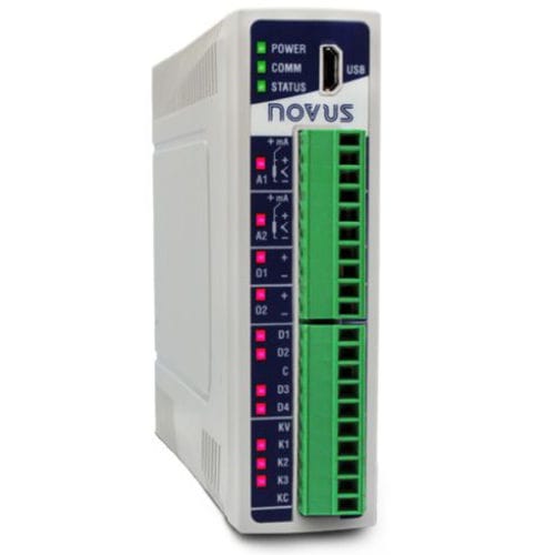 Цифровая система входа / выхода - DigiRail Connect - Novus Automation - аналоговая / Ethernet / ModBUS RTU