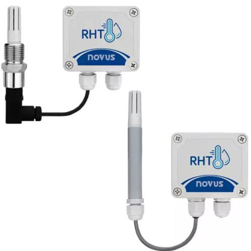 Датчик влажности и температуры 4-20 мА - RHT series  - Novus Automation - 2 провода / IP65 / IP40