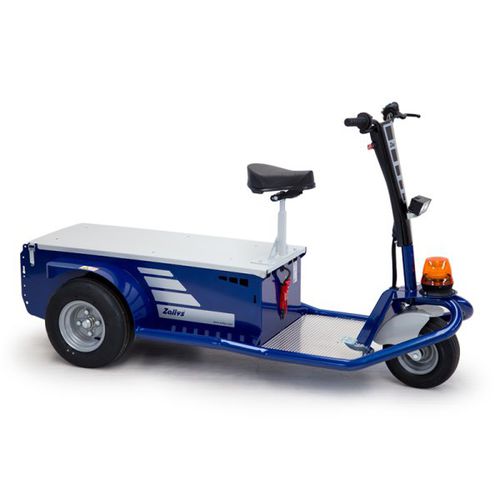 Электрический трактор - JACK L 1200W series - ZALLYS - 3-колесный / с местом для сидения водителя / компактный
