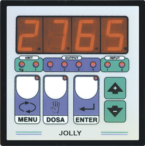 Цифровой весовой индикатор - Jolly 2/4 - LAUMAS Elettronica - светодиодный дисплей / настенный / встраиваемый