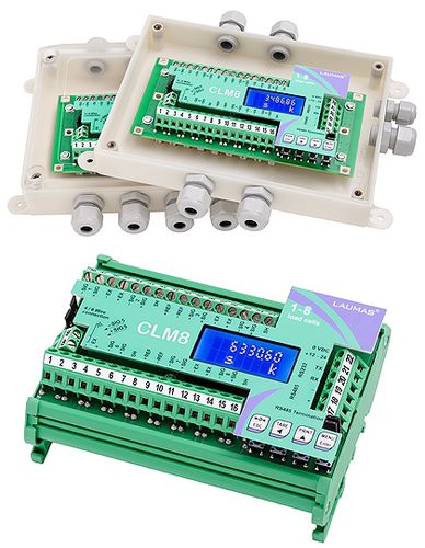 Соединительная коробка для датчика силы - CLM8 series  - LAUMAS Elettronica - IP67 / ПВХ / из ABS