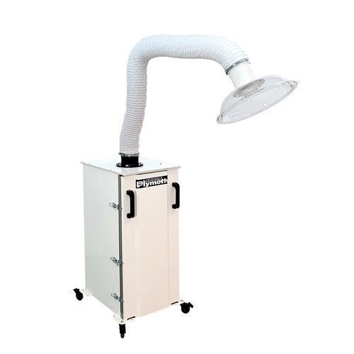 Мобильный дымоуловитель - Denta-Flex 400 - J. Plymoth / Plymex Group - со всасывающим рукавом / для пыли