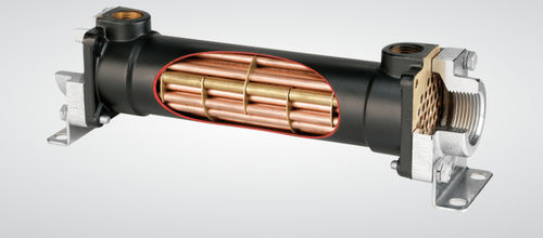 Теплообменник с трубами и каландром - B / SB series - API Schmidt-Bretten, API Heat Transfer group - жидкость/жидкость / из меди / из никеля