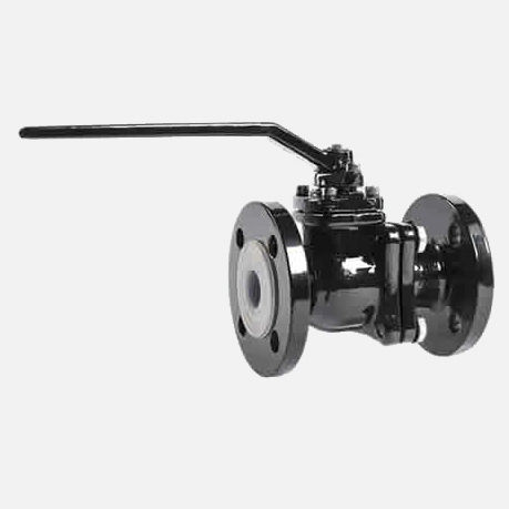 Клапан с рычагом - Teflon Covered Valves - Ekin Industrial - с двойным фланцем / для использования в промышленности / из ПТФЭ