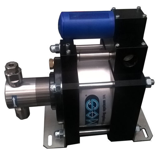 Гидравлический насос с погружным поршнем - R250 - Multi-coupling-system - с пневмоприводом / из алюминия / из нержавеющей стали
