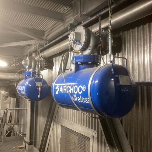 Мощная воздушная пушка - AIRCHOC® AC520HFP - STANDARD INDUSTRIE INTERNATIONAL - высокого давления / автоматическая