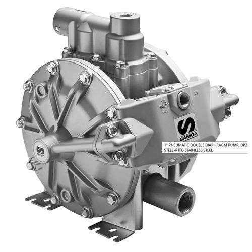 Насос из нержавеющей стали - DP200 series - SAMOA Industrial, S.A. - с двойной мембраной / воздушный / пневматический