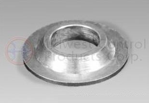 Шайба для безопасности - MCW series - Midwest Control Products - сферическая / из стали