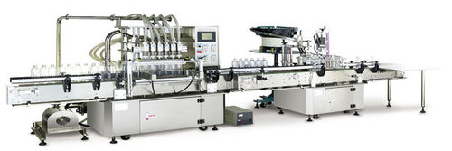 Линейная наполнительно-укупорочная машина - AAM-860C+180 - CHYNG CHEEUN MACHINERY CO.,LTD - центробежная / для молочных продуктов / для напитков