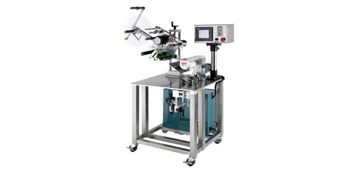 Полуавтоматическая этикетировочная машина - AAM-505 - CHYNG CHEEUN MACHINERY CO.,LTD - полусферическая / 2 этикетки