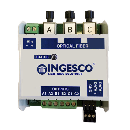 Оптический приемник - DL EOLOS FO-RCVR-DIN - INGESCO - Modbus / на DIN-рейке