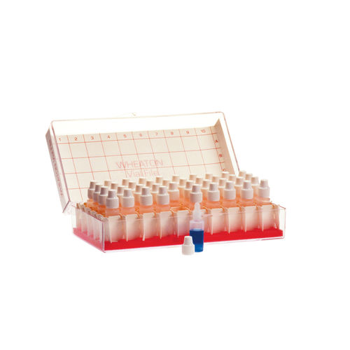 Колба счетчик капель - 211641 - DWK life science - из полипропилена / из LDPE / с пробкой