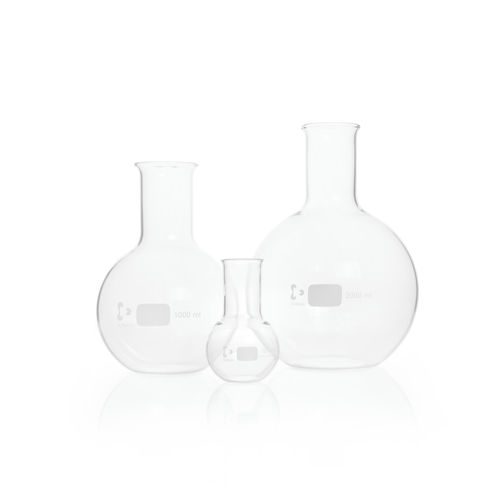 Колба с плоским дном - 21731 series - DWK life science - дистилляции / из боросиликатного стекла