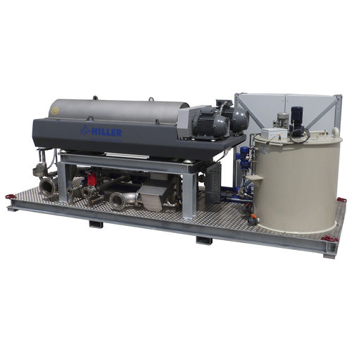 Отстойник для дегидратации шлама - DecaSmart DP45N - Hiller GmbH - центробежный / горизонтальный