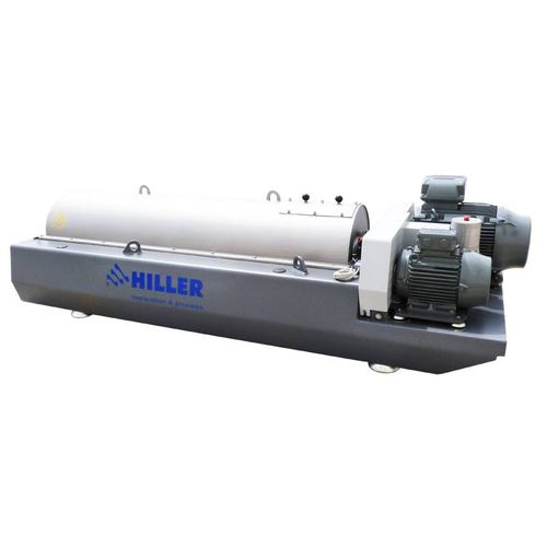 3-фазный отстойник - TricaPress - Hiller GmbH - для нефтегазовой промышленности / центробежный / горизонтальный