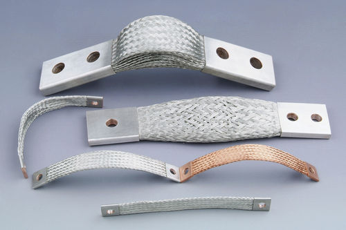 Гибкий шунт с плоской оплеткой - 100 - 1 200 mm², 480 - 2 150 A - KINTO ELECTRIC CO., LTD. - из алюминия