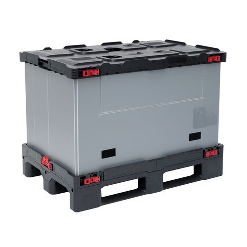 Ящичный поддон из ПЭНД - SF 800 SP - SMART FLOW EUROPE - из PP / для хранения / транспортный