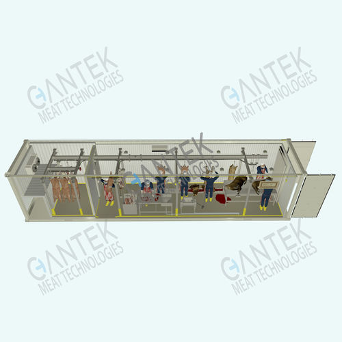 Скотобойня в контейнере - CANTEK Cold Storage - Meat Processing - для крупного рогатого скота / для коз / для овец