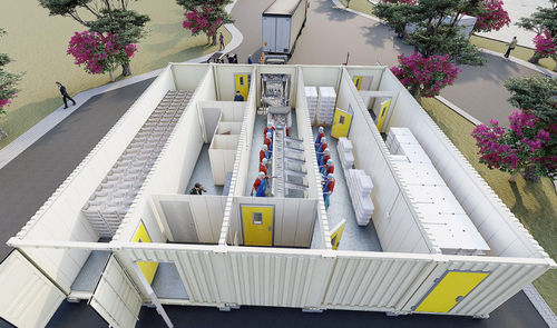 Линия по переработке рыбы - CANTEK Cold Storage - Meat Processing