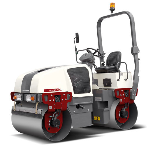 Вибрационный каток - CC1250  - Dynapac Road Construction Equipment - тандем