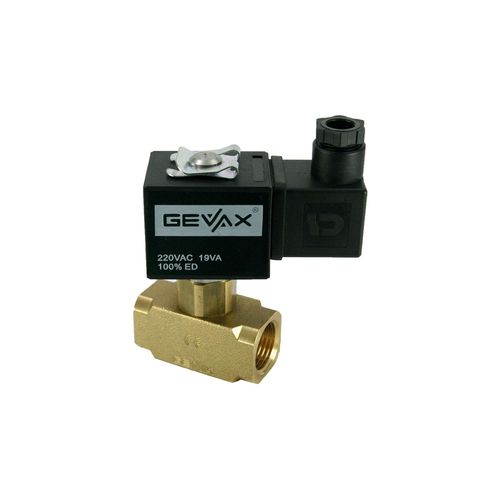 Электромагнитный клапан прямого действия - 1401-KDND040-060-G220AC - Gevax Flow Control Systems - 2 канала / нормально закрытый / вода