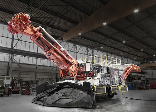 Проходческий комбайн машина с ударным рыхлителем - MT521 - Sandvik Mining and Rock Technology