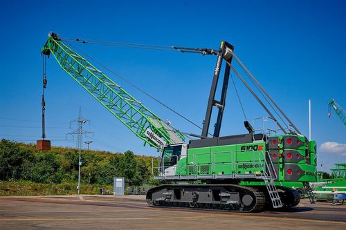 Гусеничный башенный кран - 6100 HD - SENNEBOGEN Maschinenfabrik GmbH - со стрелой / решетка / для строительства