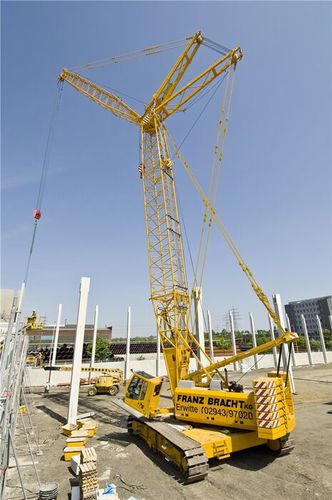 Телескопический башенный кран - 4400 G  - SENNEBOGEN Maschinenfabrik GmbH - гусеничный / со стрелой / решетка