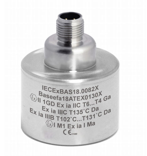 Трехосевой акселерометр - HS-173IR series - Hansford Sensors - пьезоэлектрический / компактный / искробезопасный