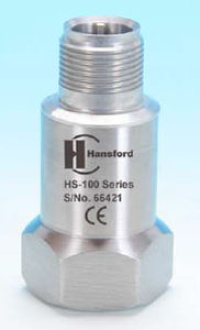 Трехосевой акселерометр - HS-100 series - Hansford Sensors - пьезоэлектрический / промышленный / IP68