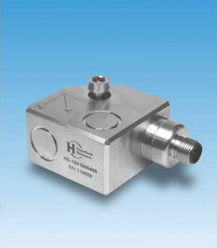 Трехосевой акселерометр - HS 109 series - Hansford Sensors - пьезоэлектрический