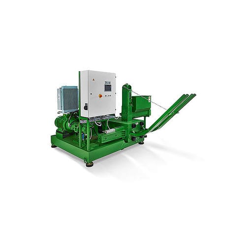 Брикетирующий пресс для древесной стружки - RUF LIGNUM R8 - RUF. BRIQUETTING SYSTEMS - дерево / для прямоугольных брикетов / автоматический