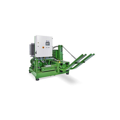 Брикетирующий пресс для биомассы - RUF 500 - RUF. BRIQUETTING SYSTEMS - для древесной стружки / для прямоугольных брикетов / для цилиндрических брикетов